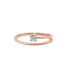Sol Wrap Ring – 18K Rose Gold Rhodium Plated