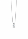 Everyday Spark Pendant with Chain – 18K White Gold Rhodium Plated