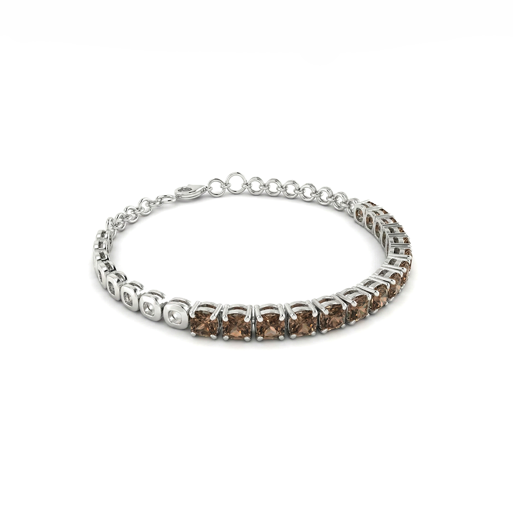 Mocha Radiance Diamond Bracelet