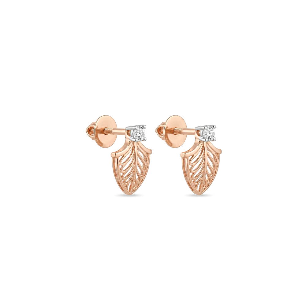 Imperial Arc Diamond Earrings