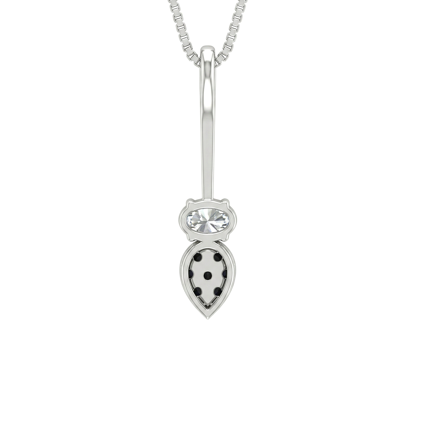 Royal Charm Diamond Pendant With Chain