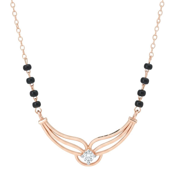 Harmony Arc Lab Grown Diamond Mangalsutra, Modern Bridal