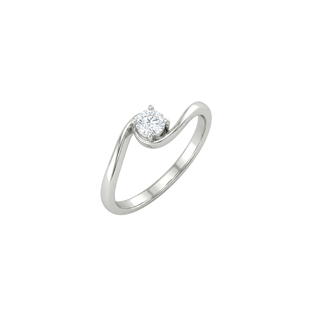 Engagement Solitaire Diamond Ring