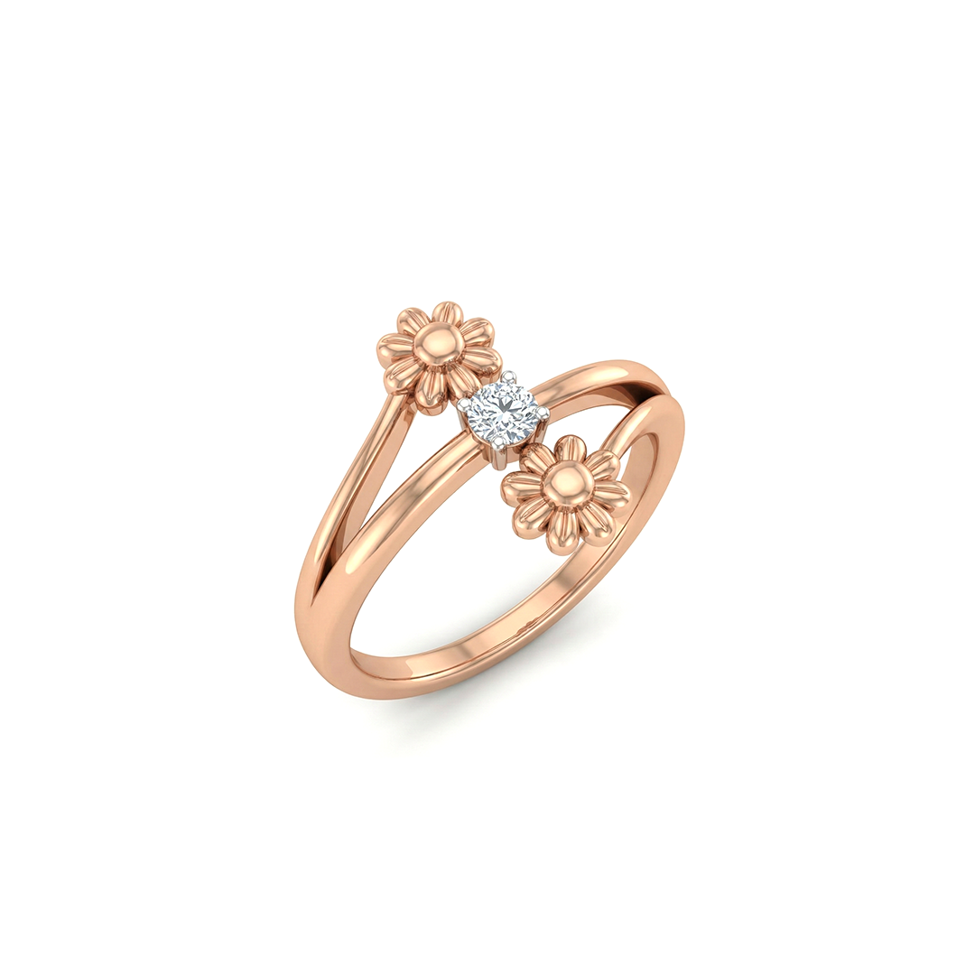 Everlasting Petal Diamond Ring