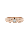 Seren Vault Ring – 18K Rose Gold Rhodium Plated