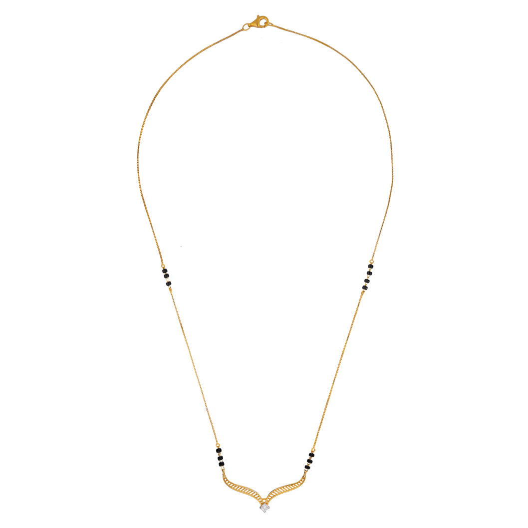 Timeless Aura Diamond Mangalsutra