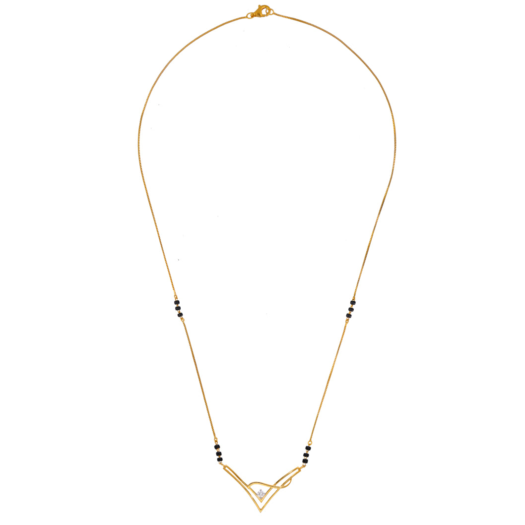 Timeless Knot Diamond Mangalsutra