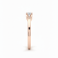 Artisan Cluster Ring - 18K Rose Gold Rhodium Plated