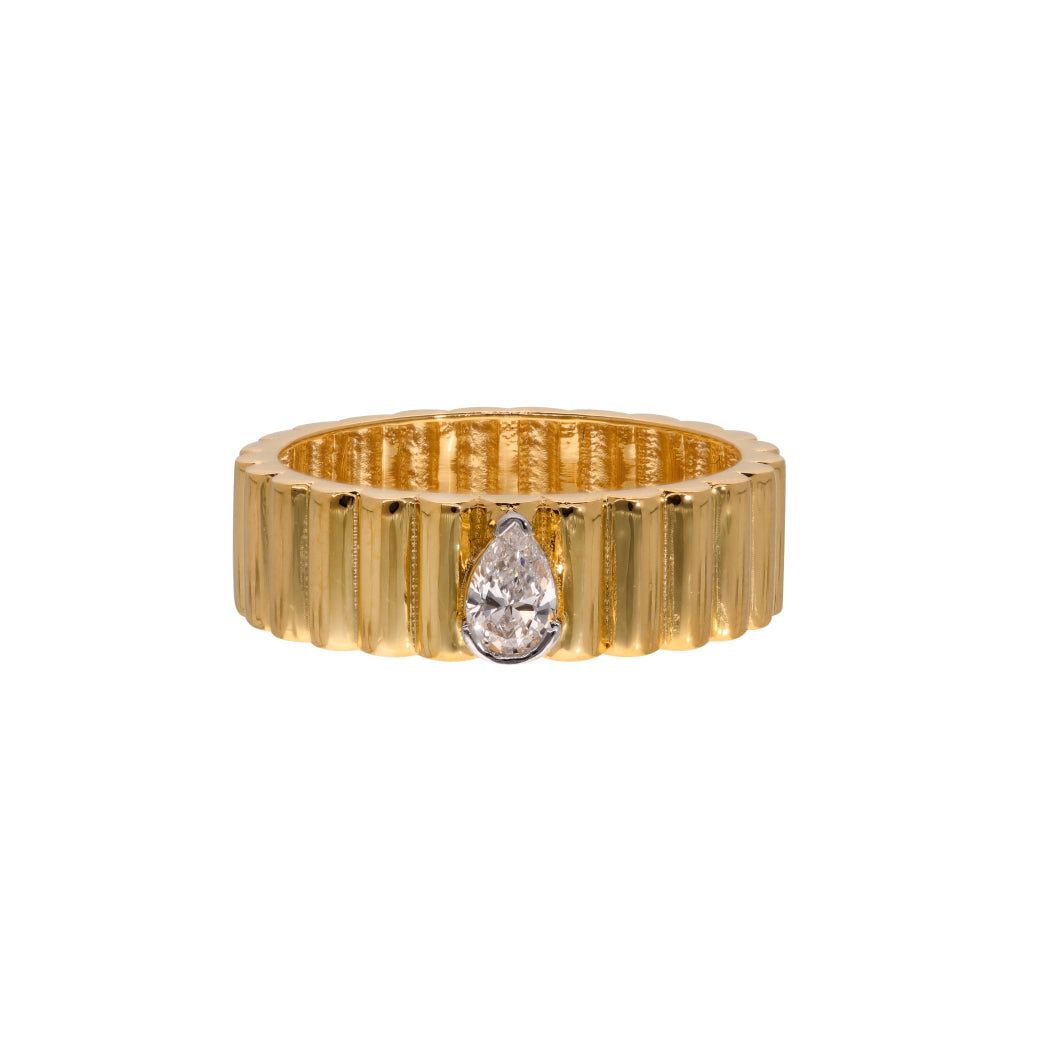 Fusion Crest Lab Diamond Ring