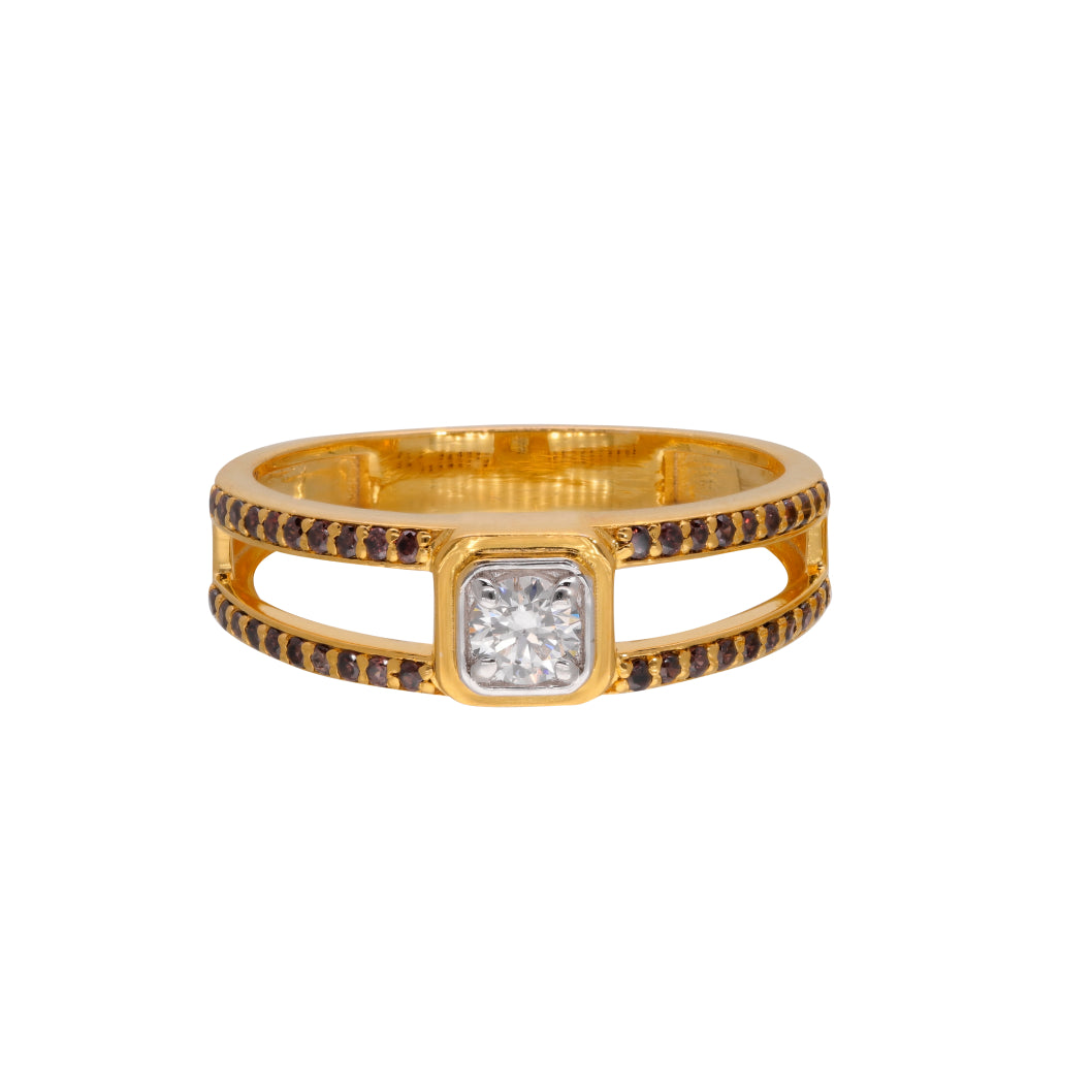 Titan Frame Diamond Ring