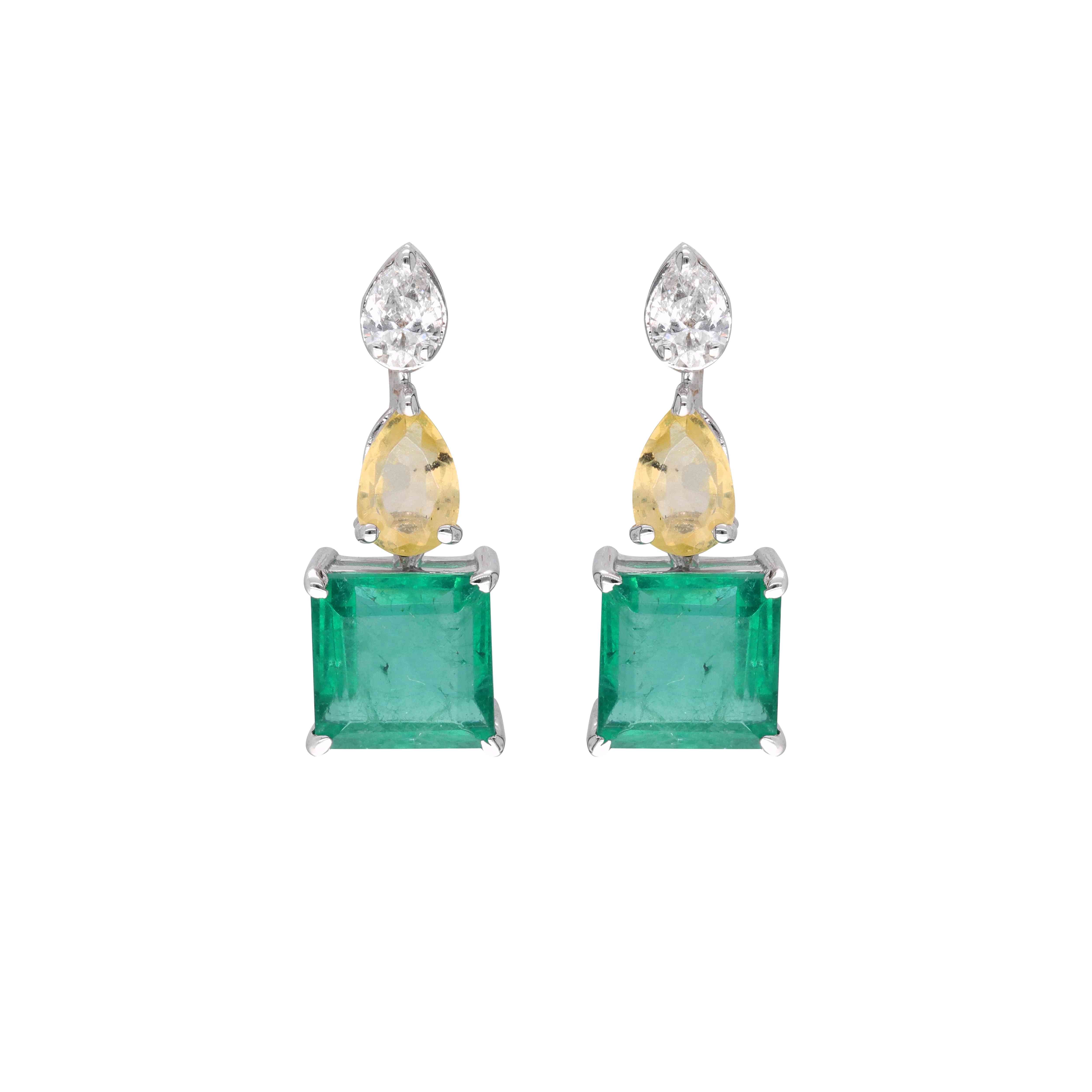 Royal Cascade Diamond Earrings
