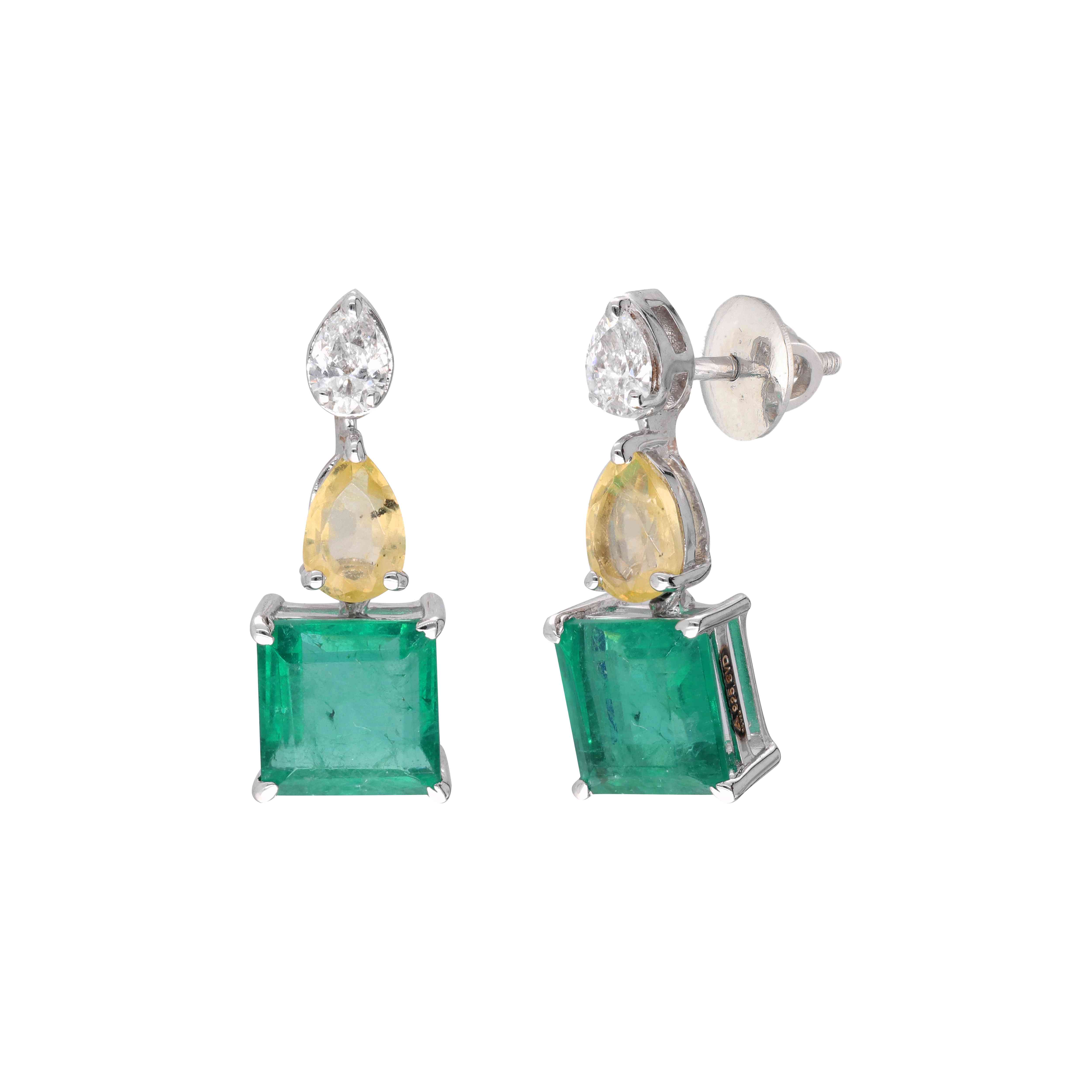Royal Cascade Diamond Earrings