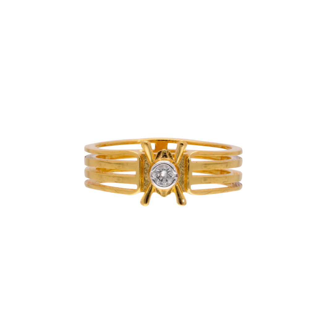 Infinity Crest Diamond Ring
