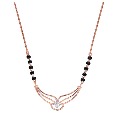 Harmony Arc Lab Grown Diamond Mangalsutra, Modern Bridal