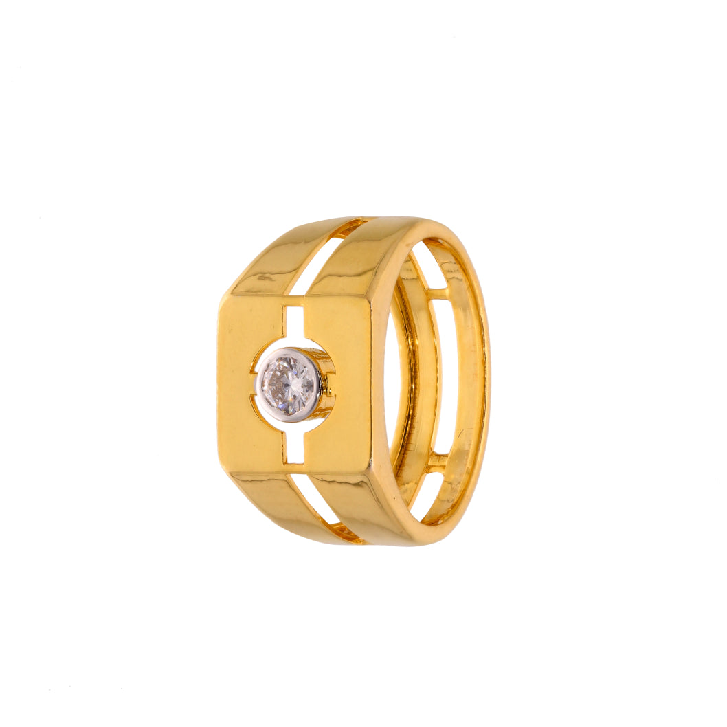 Vertex Halo Diamond Ring