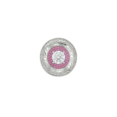 Purple Halo Elegance Ring
