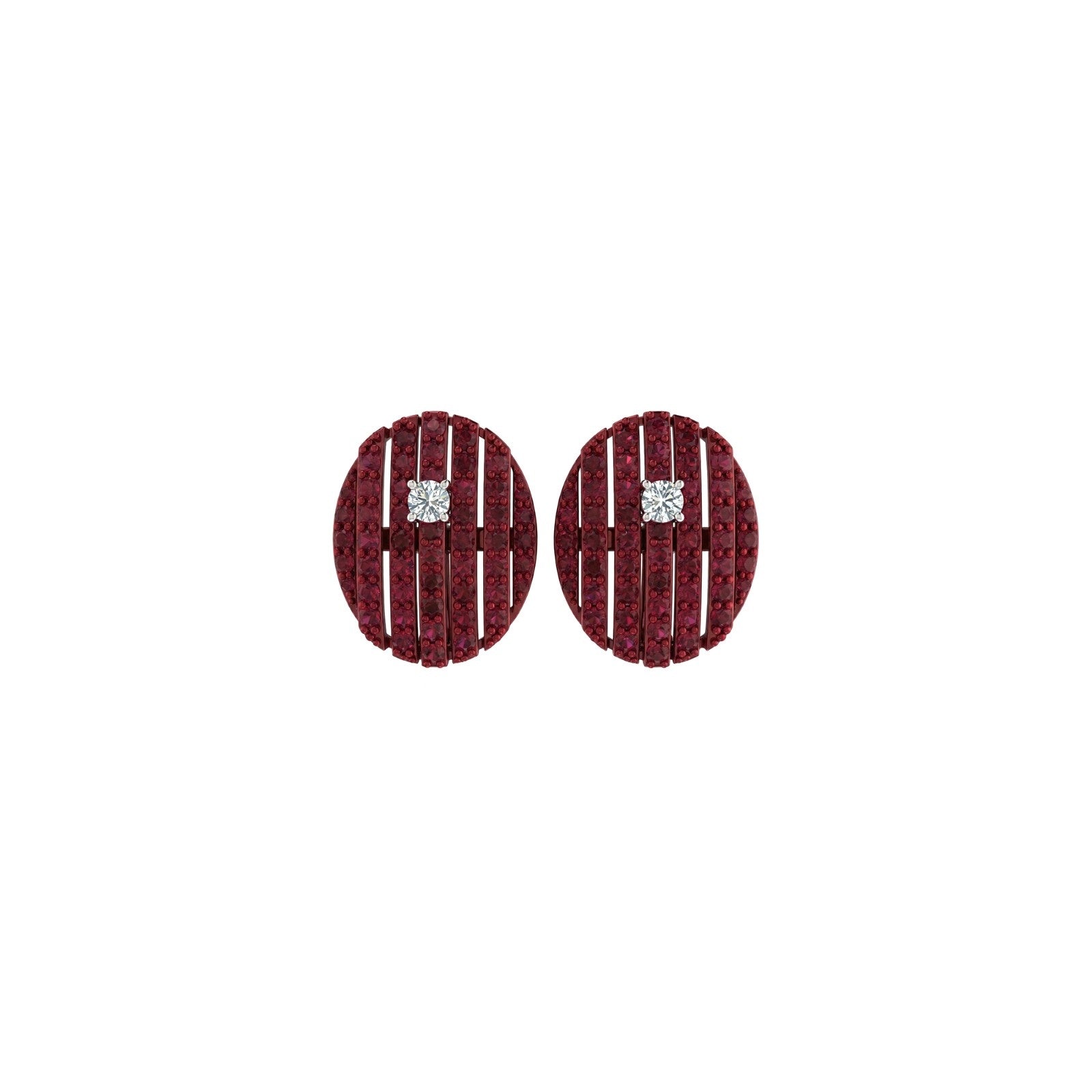 Pink Sapphire Sparkle Earrings