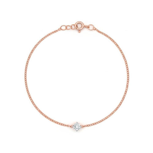 Stellar Radiant Bracelet - 18K Rose Gold Rhodium Plated