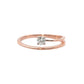 Sol Wrap Ring – 18K Rose Gold Rhodium Plated