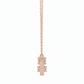 Couture Hearts Pendant – 18K Rose Gold Rhodium Plated Lab Grown Diamond Design