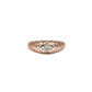 Heritage Mesh Ring - 18K Rose Gold Rhodium Plated