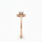 Infinity Bow Ring - 18K Rose Gold Rhodium Plated