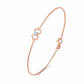 Harmony 18k Rose Gold Lab Diamond Dainty Bracelet
