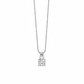 Everyday Spark Pendant with Chain – 18K White Gold Rhodium Plated