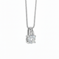 Everyday Spark Pendant with Chain – 18K White Gold Rhodium Plated