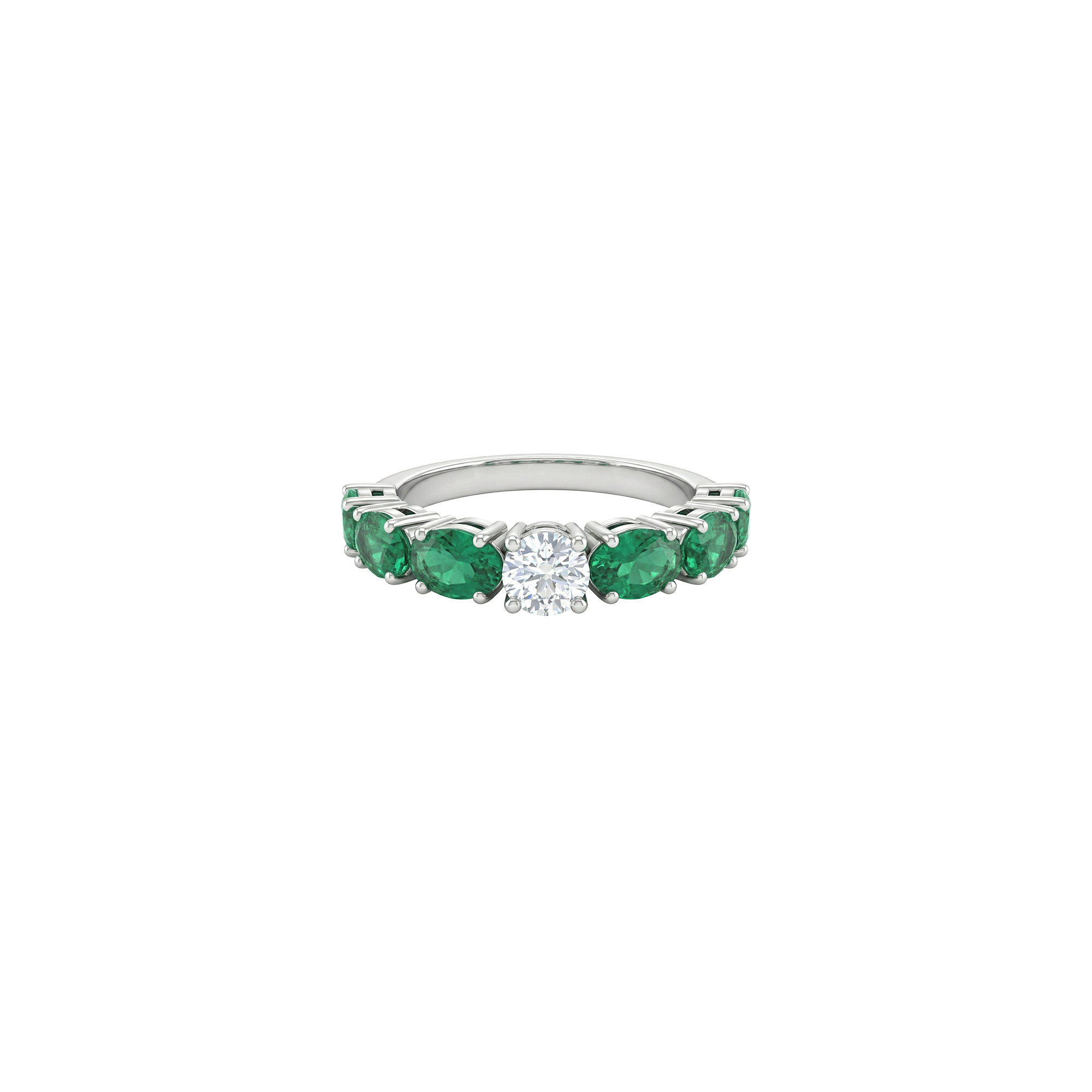 Verdant Grace Diamond Ring