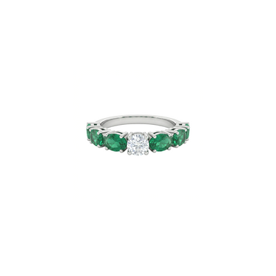 Verdant Grace Diamond Ring