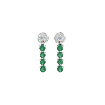 Celeste Dangle Diamond Earrings