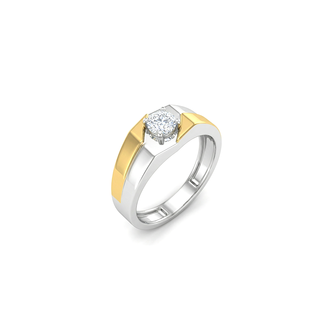 Dual- Glow Diamond Ring For Women