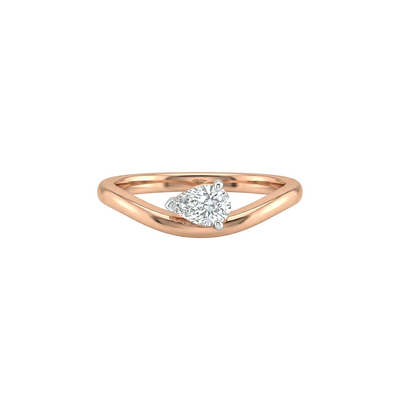 Eternal Pear Diamond Ring