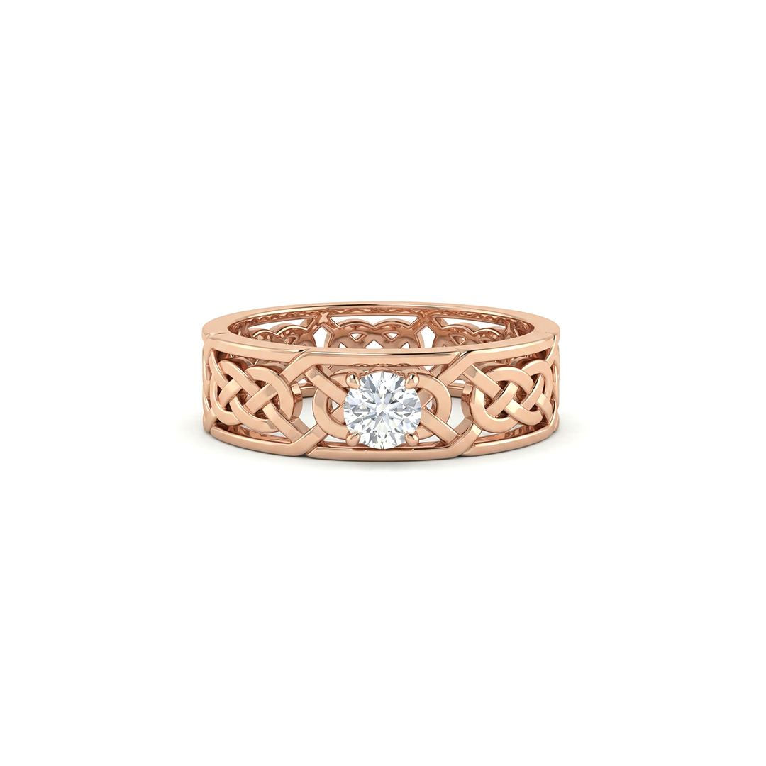 Heritage Knot Diamond Ring
