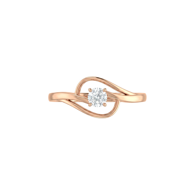 The Ethereal Loop Diamond Ring