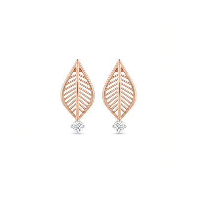 Aurelian Feather Diamond Earrings