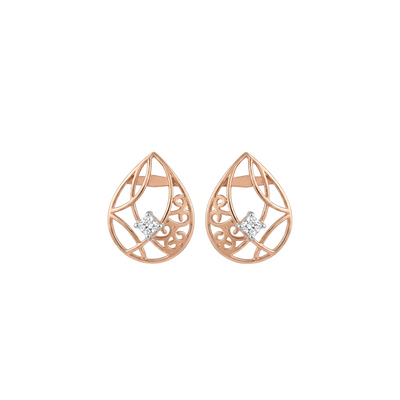 Antique Aura Diamond Earrings