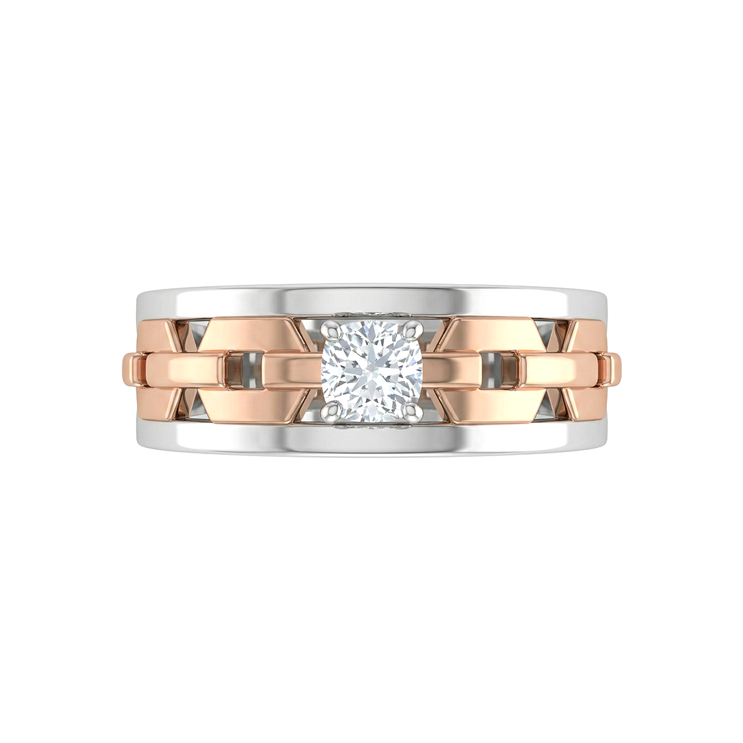 Apex Link Men's Diamond Ring