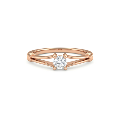 Radiant Link Diamond Ring