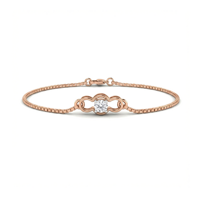 Serenity Loop Diamond Bracelet