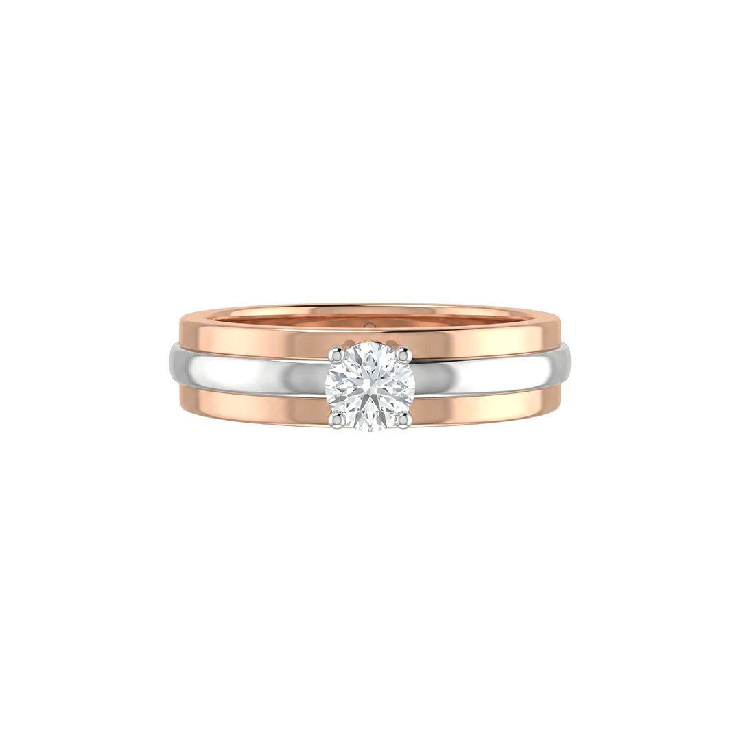 Solid Bold Diamond Ring
