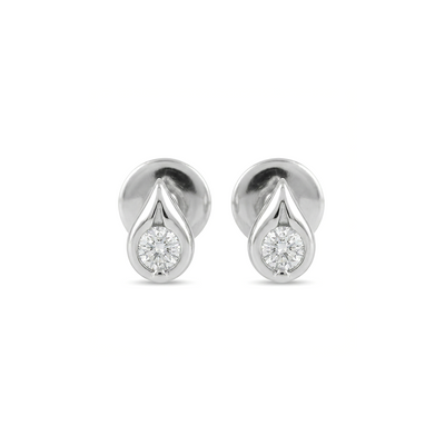 Teardrop Diamond Earrings