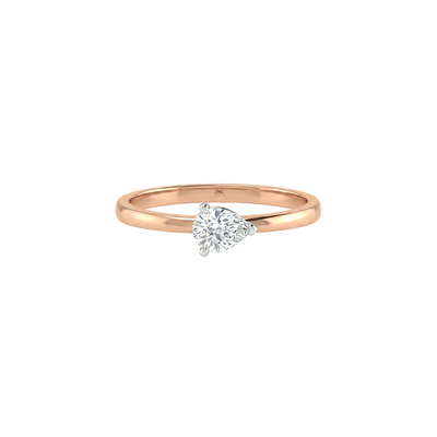Classic Pear Solitaire Diamond Ring