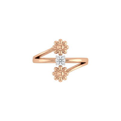 Everlasting Petal Diamond Ring