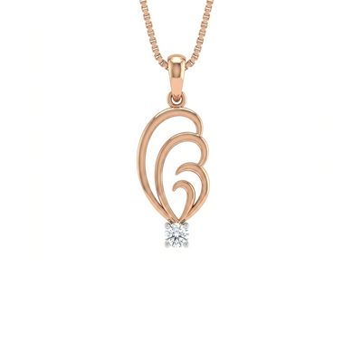 Mariposa Diamond Pendant with Chain