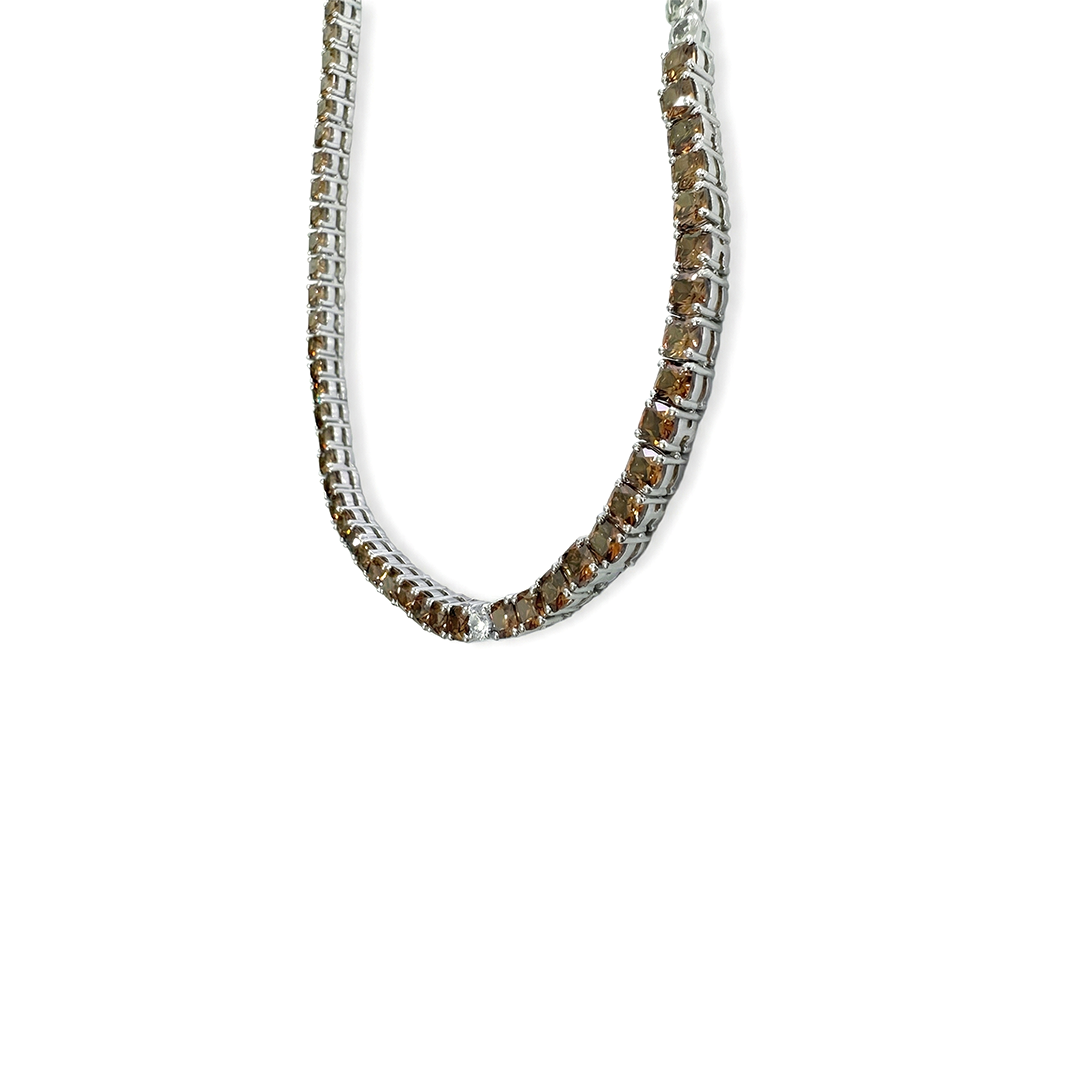 Amber Luxe Diamond Necklace