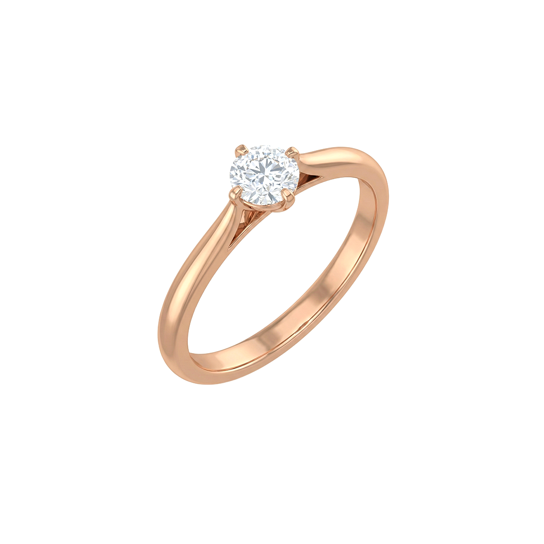Elegant Solitaire Diamond Ring