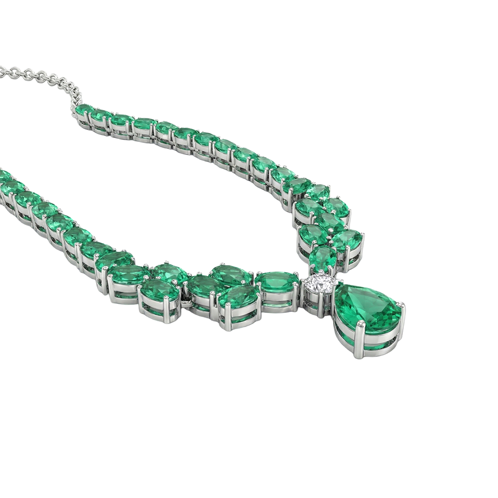 Verdana Bloom Diamond Necklace