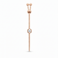 Radiant Prism Link Bracelet – 18K Rose Gold Rhodium Plated